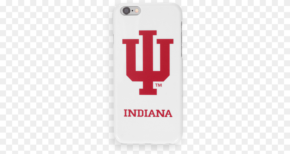 Cover Image For Iu Iphone 6 Case Transparent Indiana University Logo, Electronics, First Aid, Phone, Mobile Phone Free Png