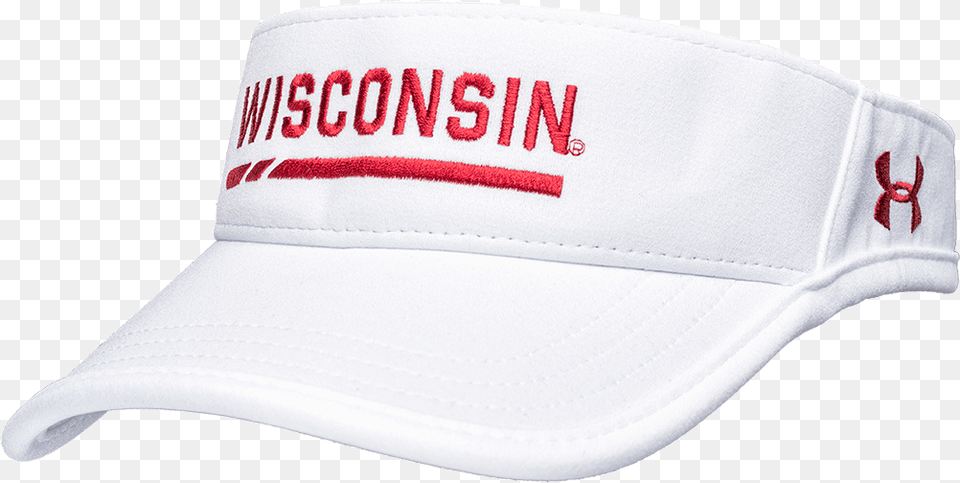 Cover Image For Under Armour Wisconsin Adjustable Visor Baseball Cap, Baseball Cap, Clothing, Hat Free Transparent Png