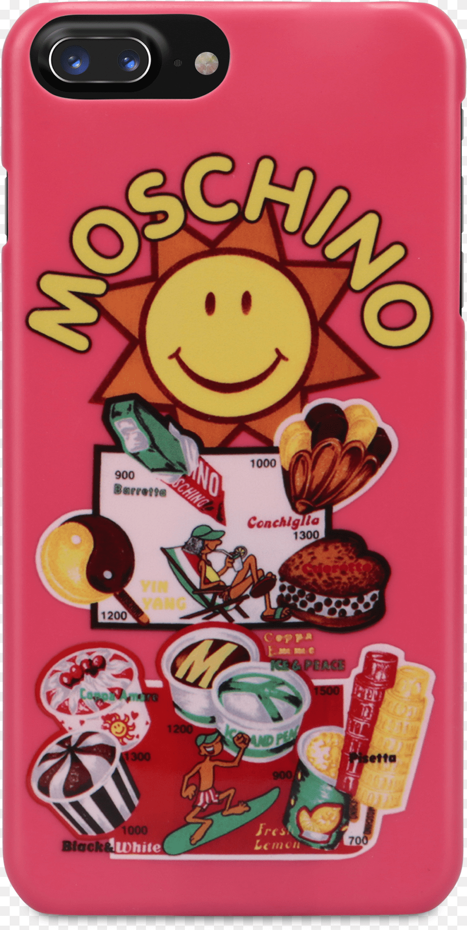 Cover Iphone 8 Plus Moschino Ice Cream, Baby, Person, Food, Lunch Png