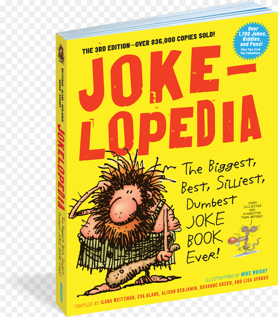 Cover Jokelopedia The Biggest Best Silliest Dumbest Joke, Book, Publication, Comics, Baby Png