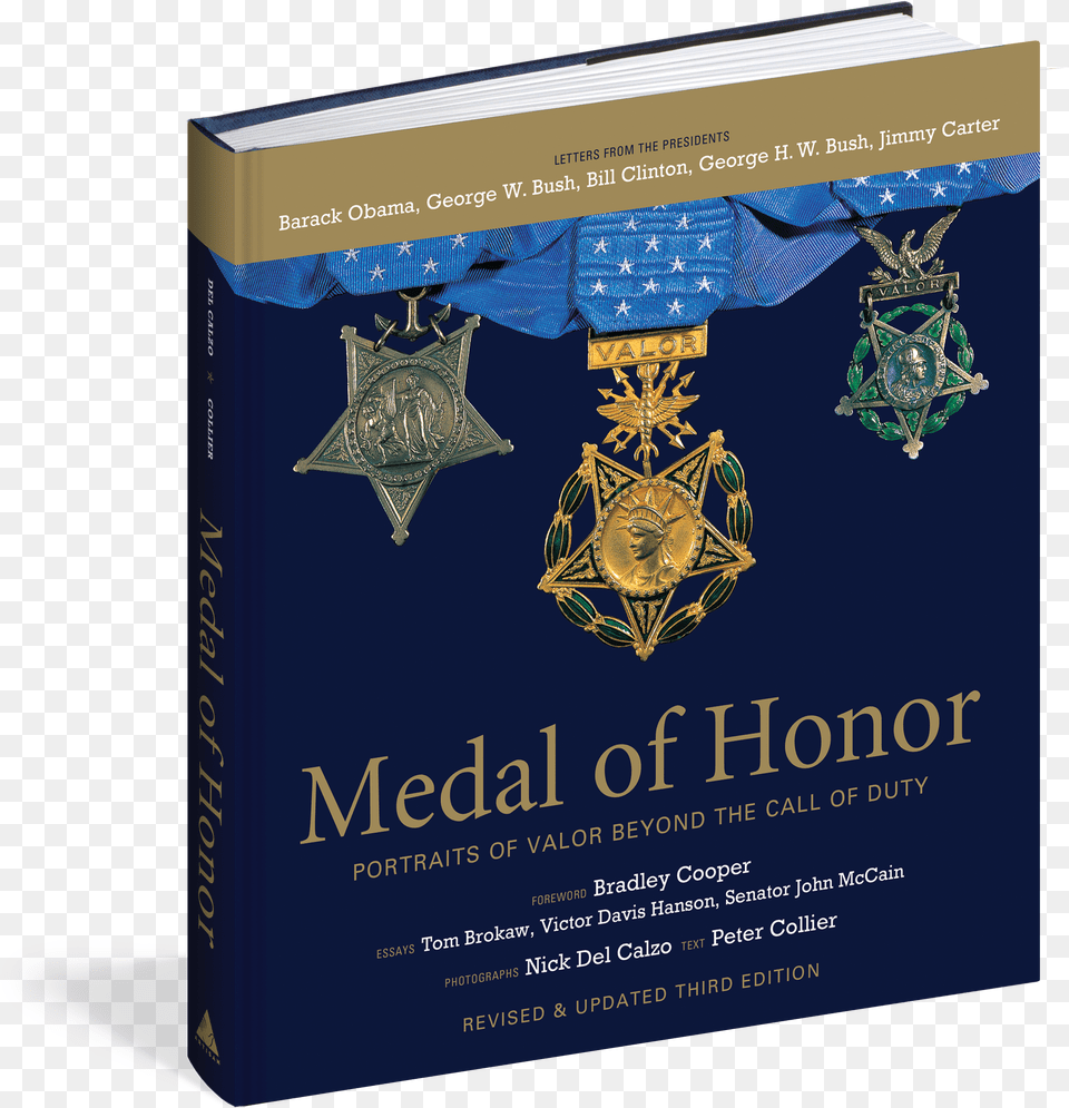 Cover Medal Of Honor Portraits Of Valor Beyond The Call, Book, Publication, Logo, Badge Free Transparent Png