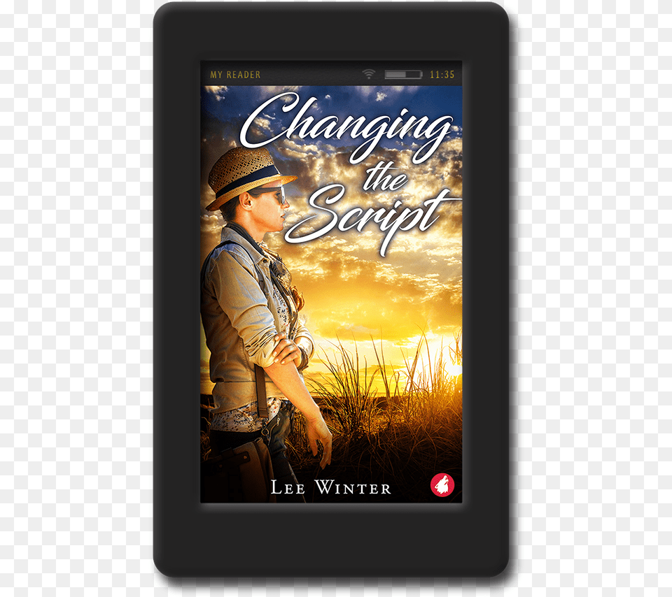 Cover Of The Small Town Lesbian Romance Changing The Changing The Script Lee Winter, Adult, Book, Male, Man Free Png Download