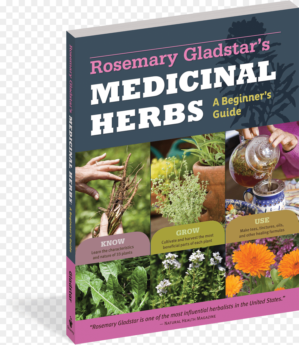 Cover Rosemary Gladstar39s Medicinal Herbs A Beginner39s Guide Png Image