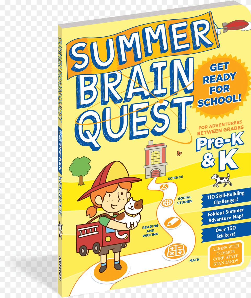 Cover Summer Brain Quest Between Grades K Amp, Baby, Person, Advertisement, Face Png