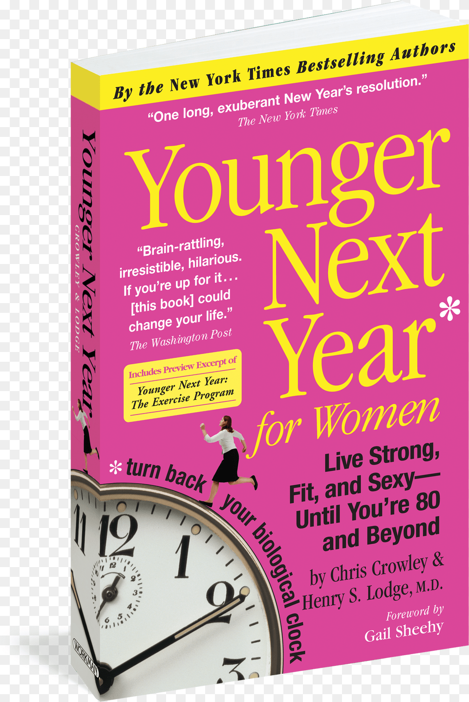 Cover Younger Next Year For Women, Adult, Publication, Person, Woman Png Image