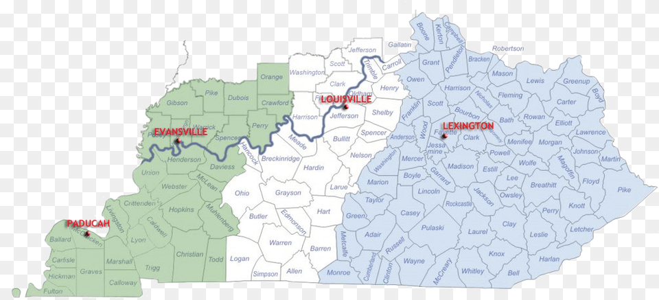 Coverage Area State Of Kentucky Outline Wood, Atlas, Chart, Diagram, Map Free Png
