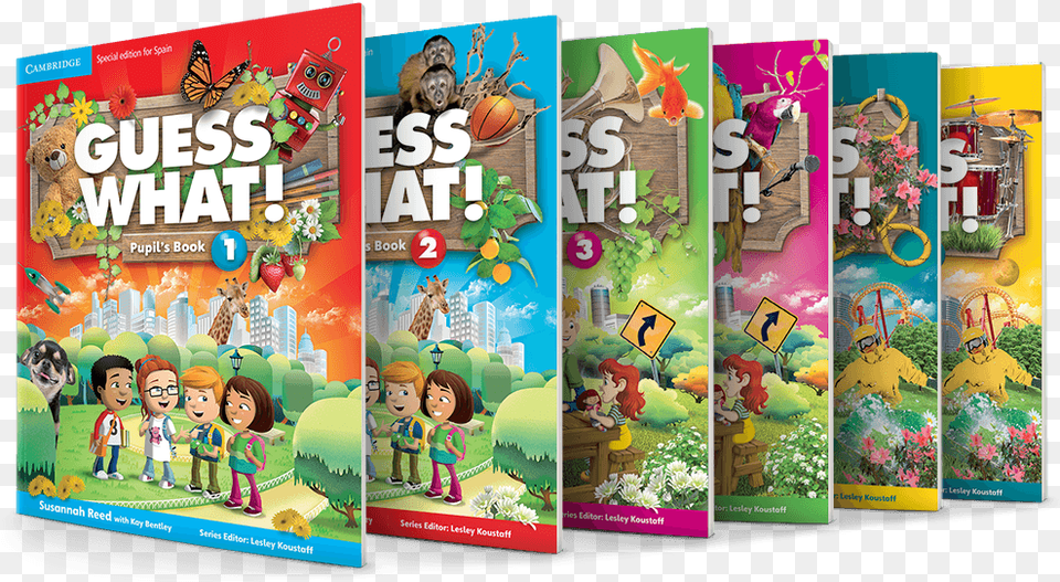 Covers Guesswhat Guess What Level 1 Activity Book With Home Booklet, Publication, Comics, Person, Animal Free Transparent Png