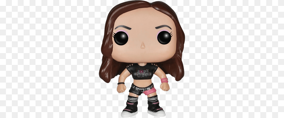 Covetly Funko Pop Wrestling Aj Lee, Doll, Toy, Baby, Person Free Png