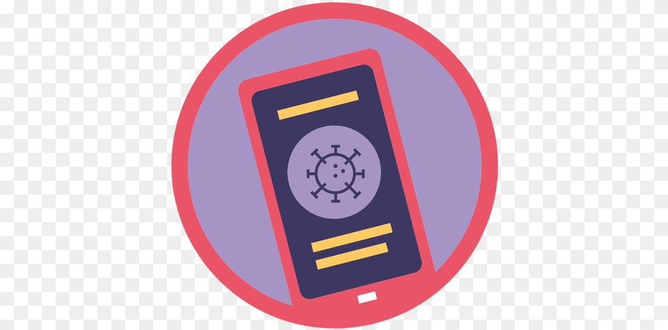 Covid 19 Phone Icon Portable, Disk, Electronics, Computer Hardware, Hardware Free Png