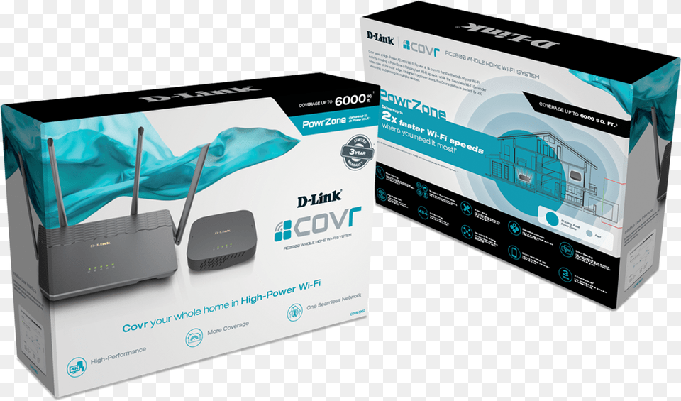 Covr 3d Box For Web D Link Covr, Electronics, Hardware, Router, Computer Hardware Png Image