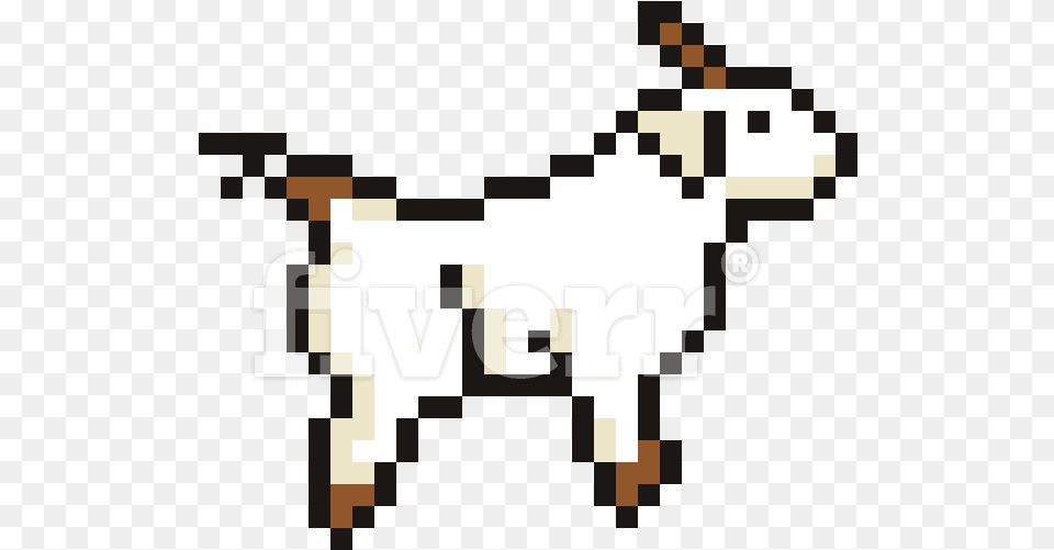 Cow 8 Bit Sprites, Livestock, Animal, Mammal, Goat Free Png