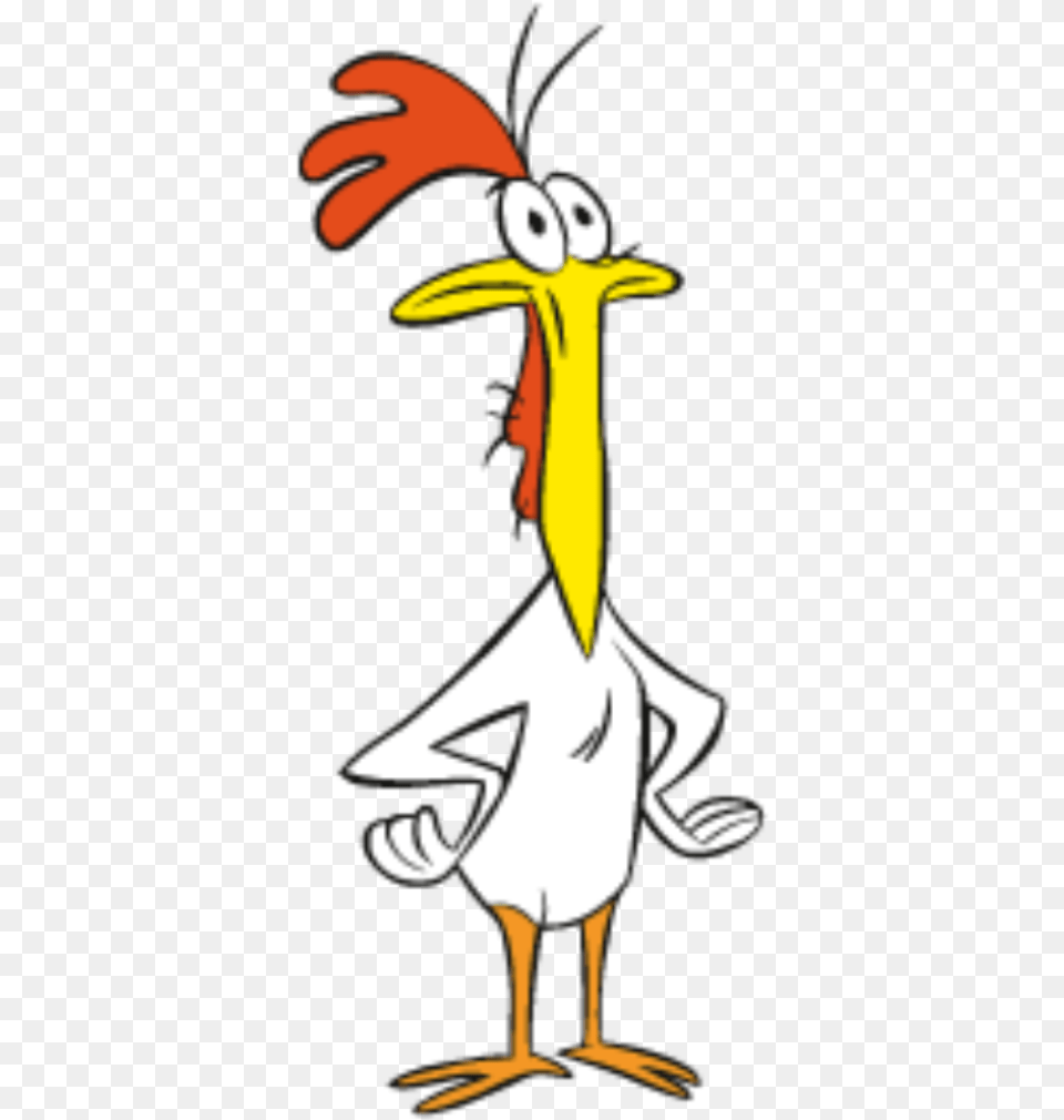 Cow And Chicken 03 Cow And Chicken, Animal, Beak, Bird, Waterfowl Free Transparent Png