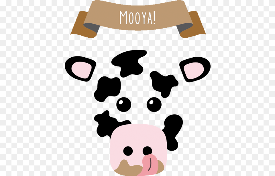 Cow Bottle Label, Animal, Cattle, Livestock, Mammal Png Image
