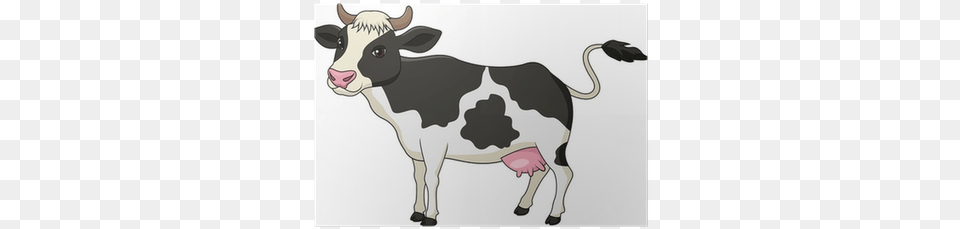 Cow Cartoon, Animal, Cattle, Dairy Cow, Livestock Free Transparent Png