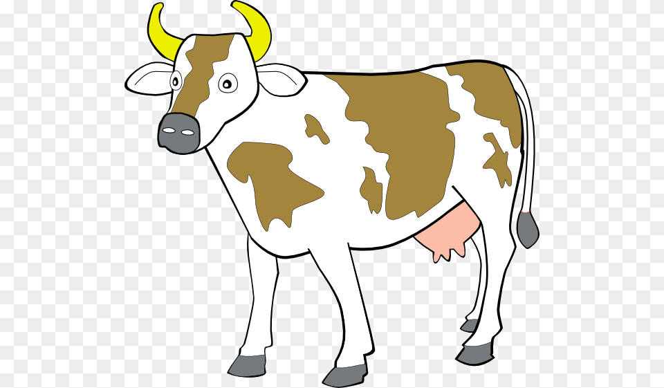 Cow Clip Art, Animal, Cattle, Dairy Cow, Livestock Free Transparent Png