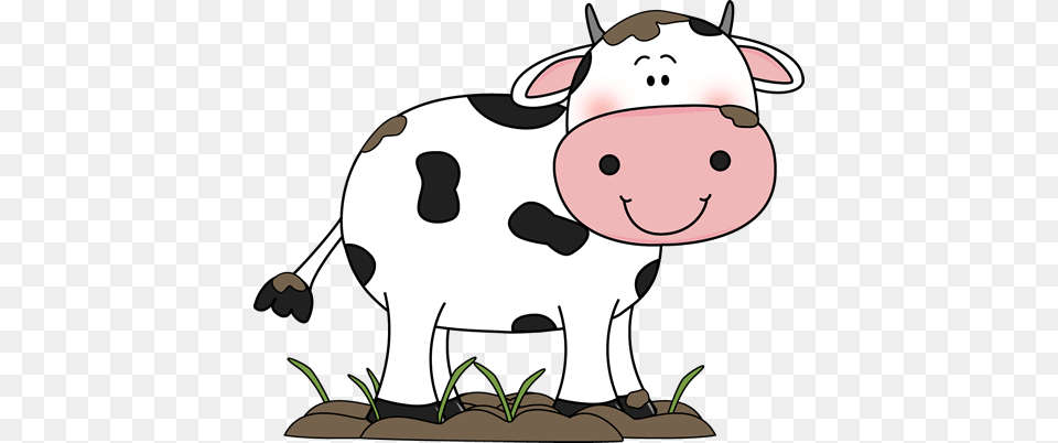 Cow Clip Art, Animal, Cattle, Dairy Cow, Livestock Png Image