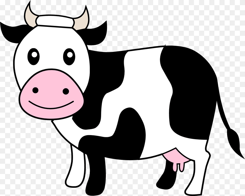 Cow Clip Art, Animal, Cattle, Dairy Cow, Livestock Png Image