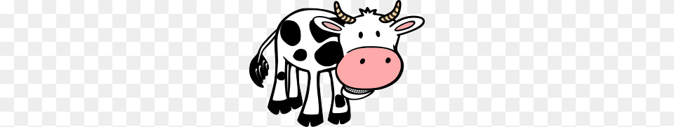 Cow Clip Art That Makes You Say Moo, Animal, Mammal, Livestock, Cattle Free Transparent Png