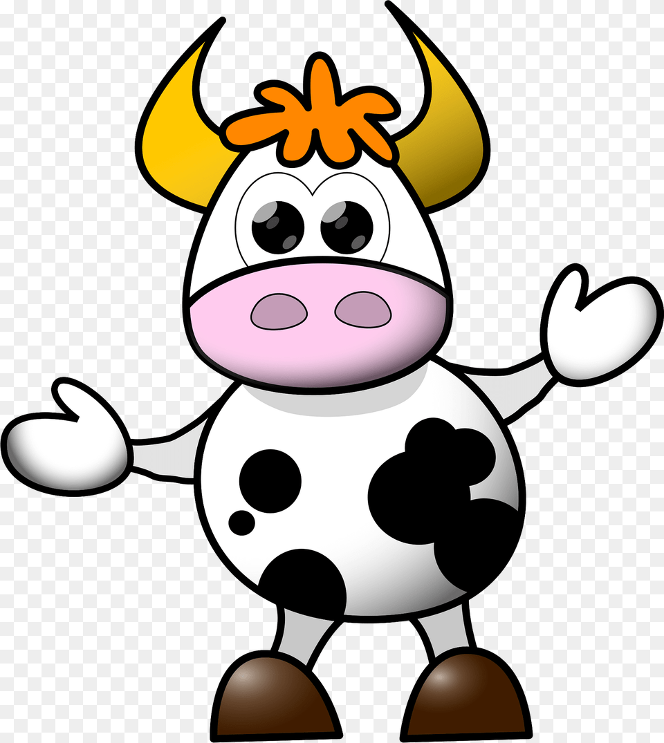 Cow Clipart, Animal, Cattle, Livestock, Mammal Free Transparent Png