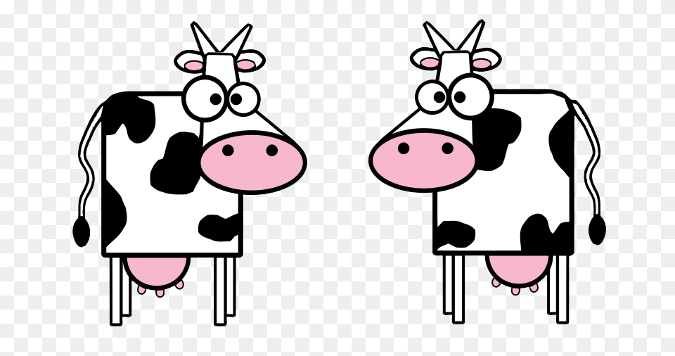 Cow Clipart, Animal, Cattle, Dairy Cow, Livestock Free Transparent Png