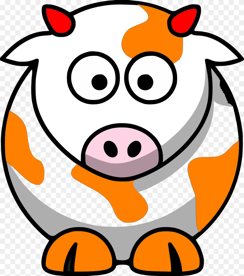 Cow Clipart, Animal, Bear, Mammal, Wildlife Png Image