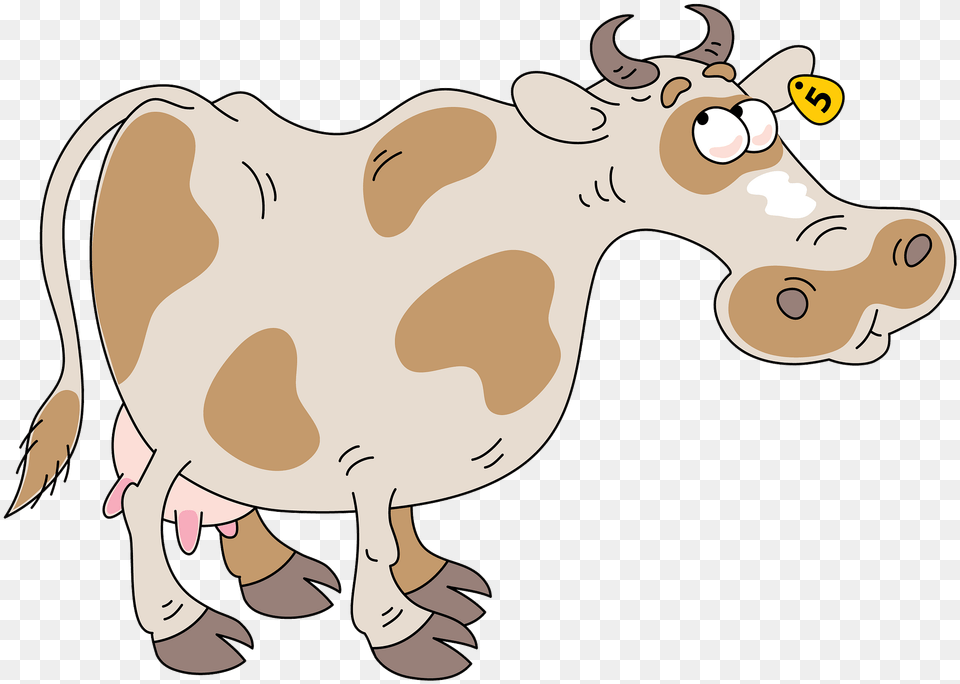 Cow Clipart, Animal, Cattle, Dairy Cow, Livestock Png Image