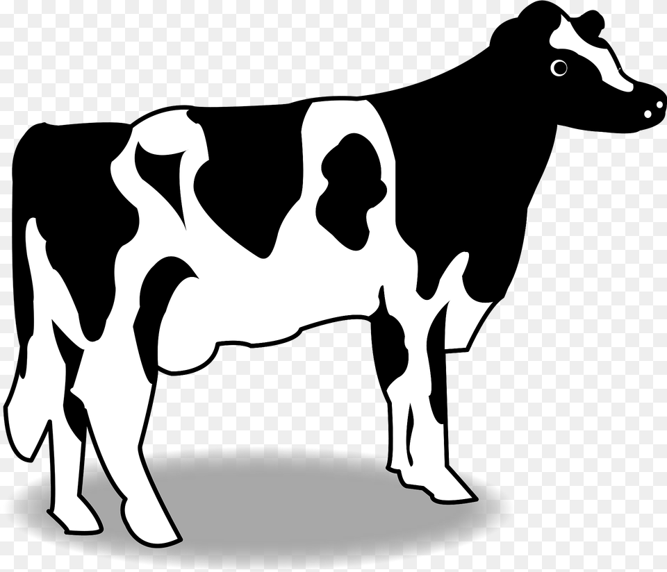 Cow Clipart, Animal, Cattle, Dairy Cow, Livestock Free Png