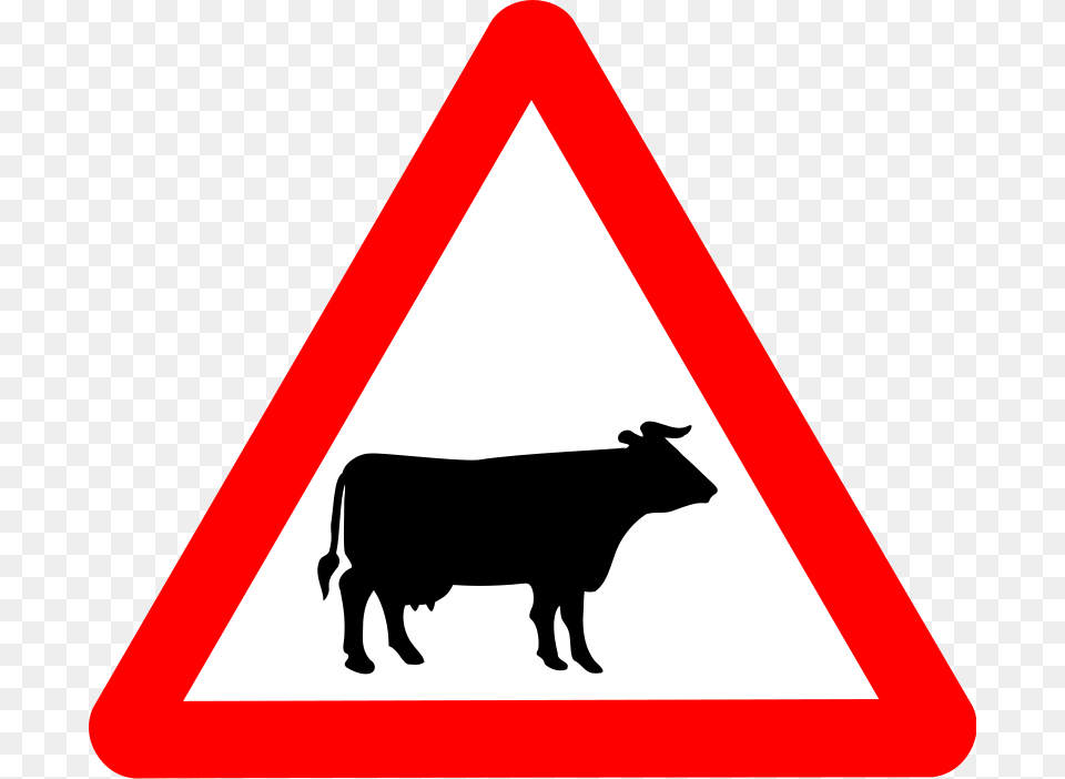 Cow Clipart, Sign, Symbol, Animal, Cattle Png Image