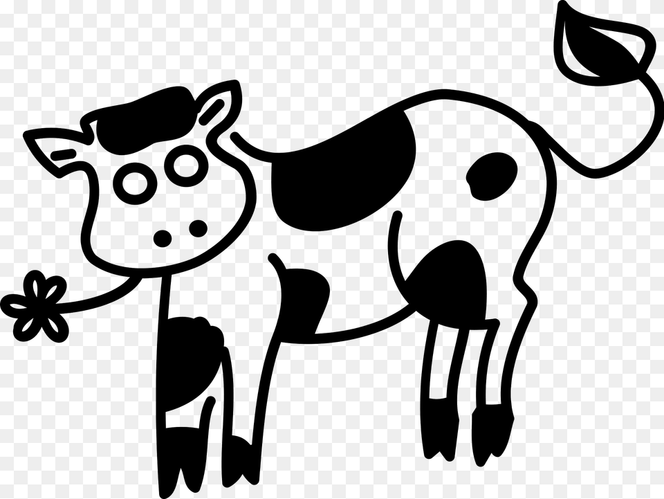 Cow Clipart, Animal, Cattle, Livestock, Mammal Png