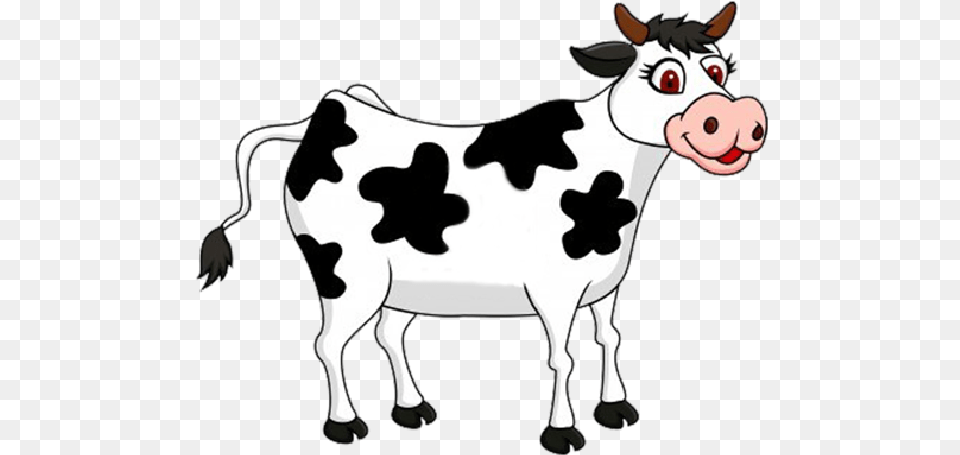 Cow Clipart, Animal, Mammal, Cattle, Dairy Cow Free Transparent Png