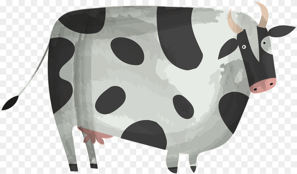 Cow Clipart, Animal, Cattle, Dairy Cow, Mammal Png