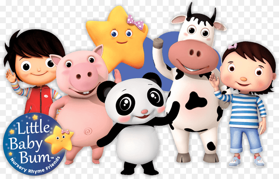 Cow Clipart Bum Little Baby Bum Clipart, Toy, Person, Face, Head Free Png Download