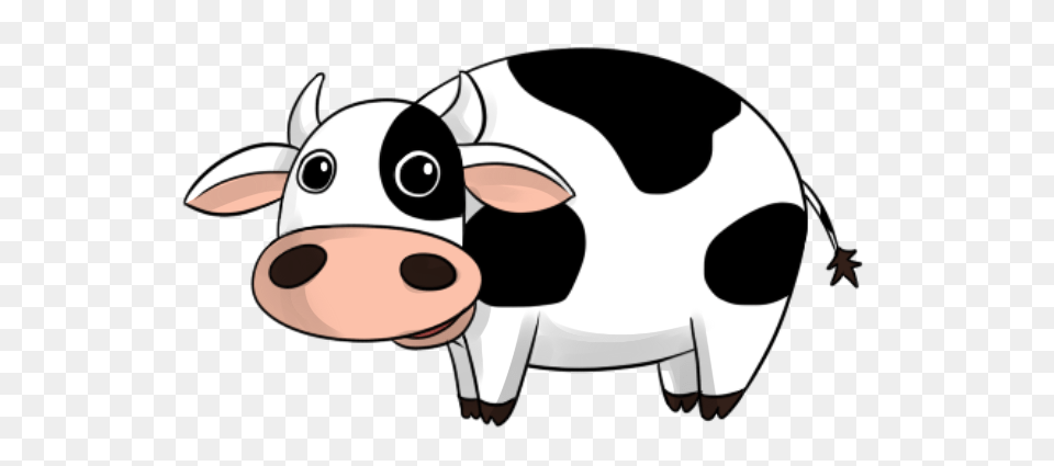 Cow Clipart Cow Clipart, Animal, Cattle, Livestock, Mammal Free Png