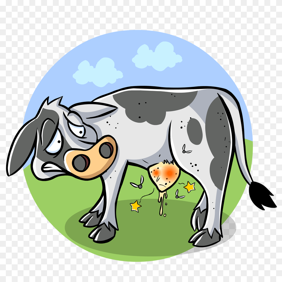 Cow Clipart Sick Cow, Animal, Cattle, Dairy Cow, Livestock Free Png
