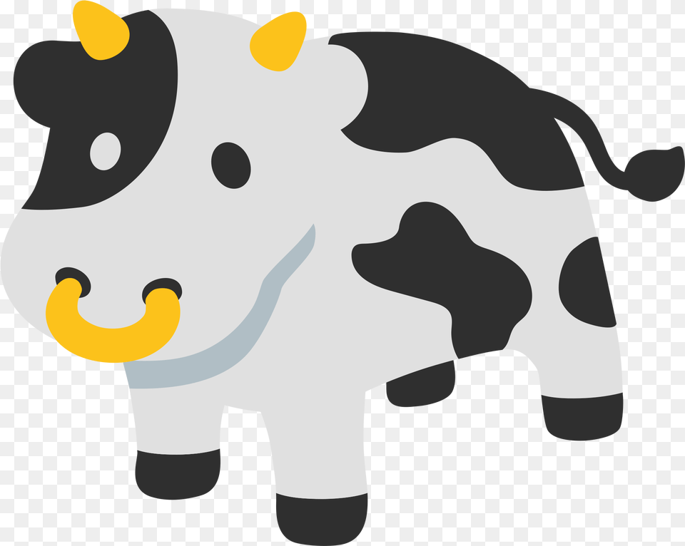 Cow Emoji, Animal, Cattle, Livestock, Mammal Free Transparent Png