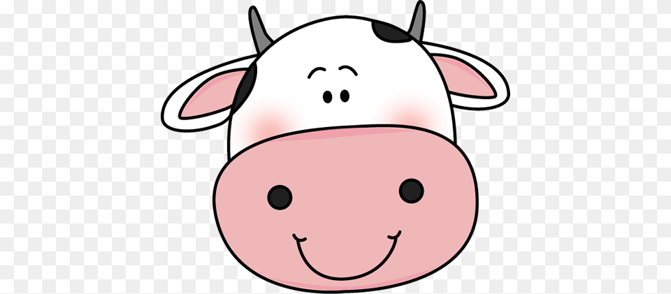 Cow Face Clip Art, Snout, Animal, Mammal, Pig Png Image