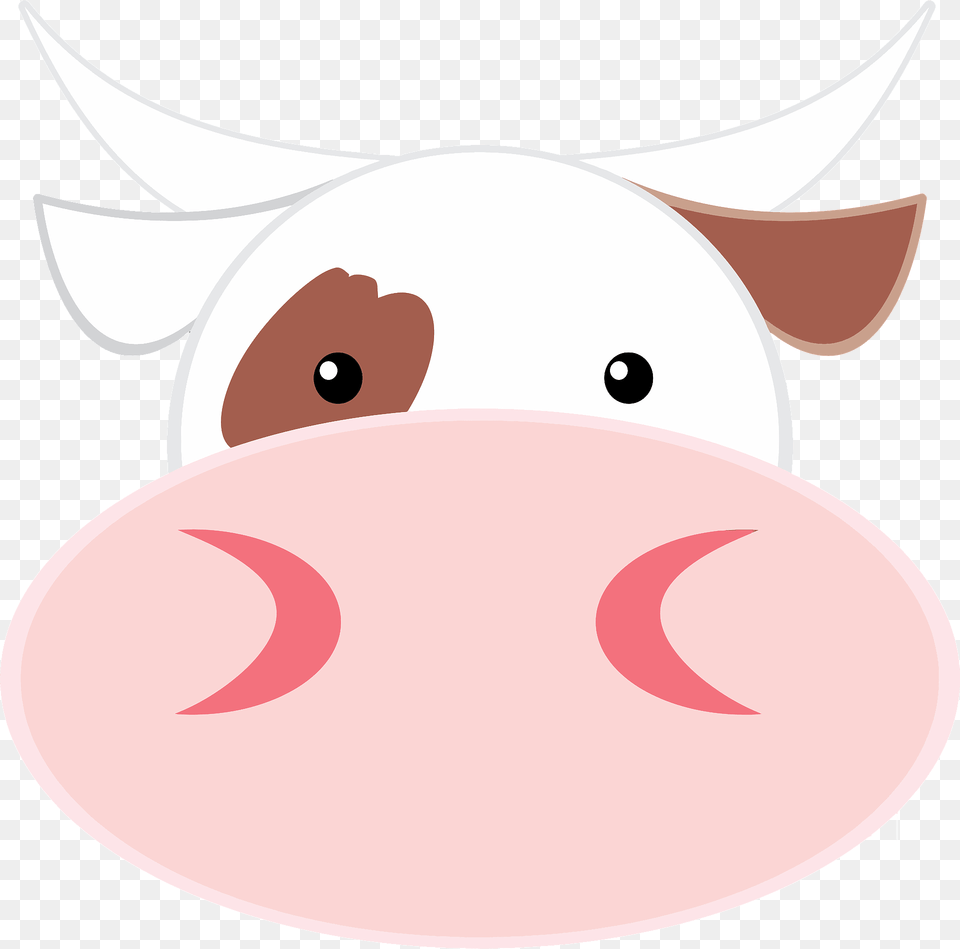 Cow Face Clipart, Snout, Animal, Pig, Mammal Png Image