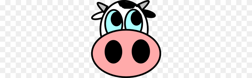 Cow Face Easy To Draw Drawing Cow Face Cow, Snout, Animal, Cattle, Livestock Free Transparent Png