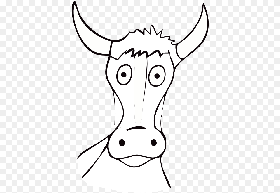 Cow Farbe Drawn Cow Art Sheet, Animal, Cattle, Livestock, Mammal Png