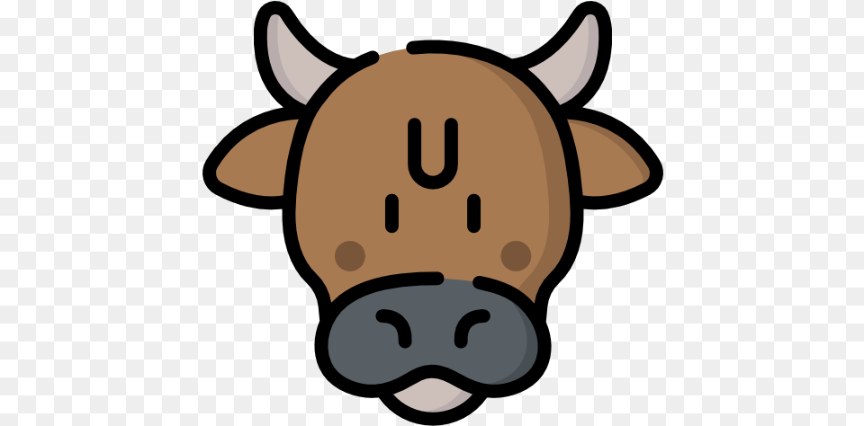 Cow Animals Icons Phrase Book, Snout, Animal, Bull, Cattle Free Transparent Png