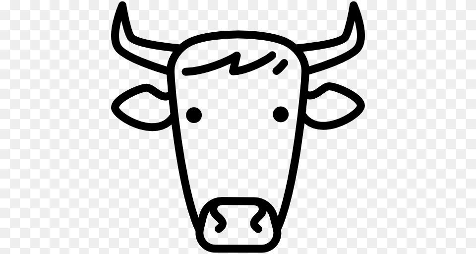 Cow Head Clipart Beef Cattle Clip Art, Animal, Bull, Mammal, Livestock Png