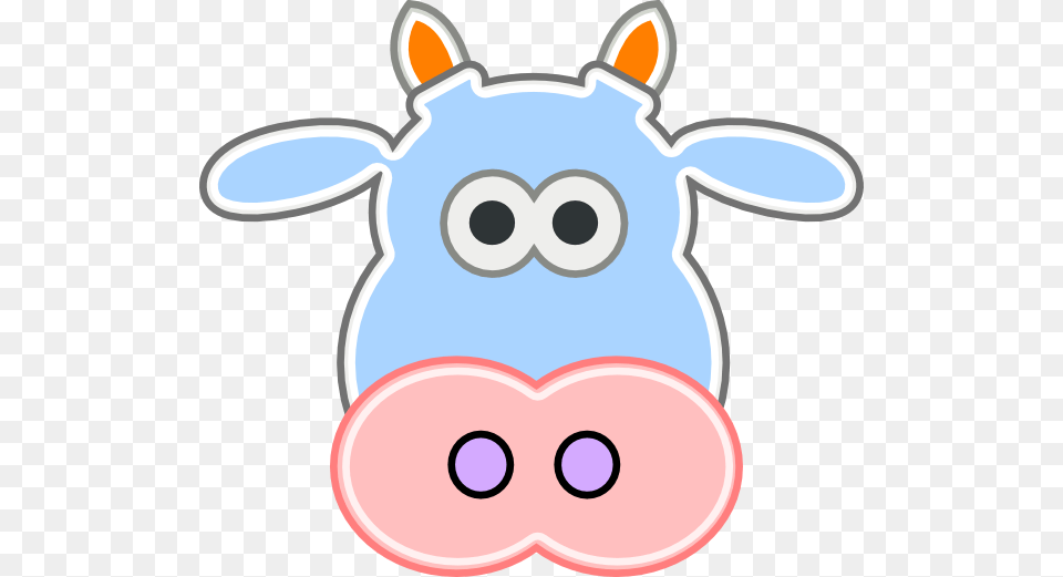 Cow Head Cliparts, Animal, Mammal, Livestock Free Png