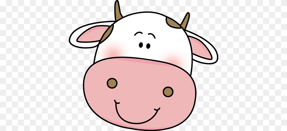 Cow Head Cow Face Coloring Pages, Snout, Animal, Mammal, Pig Free Png Download