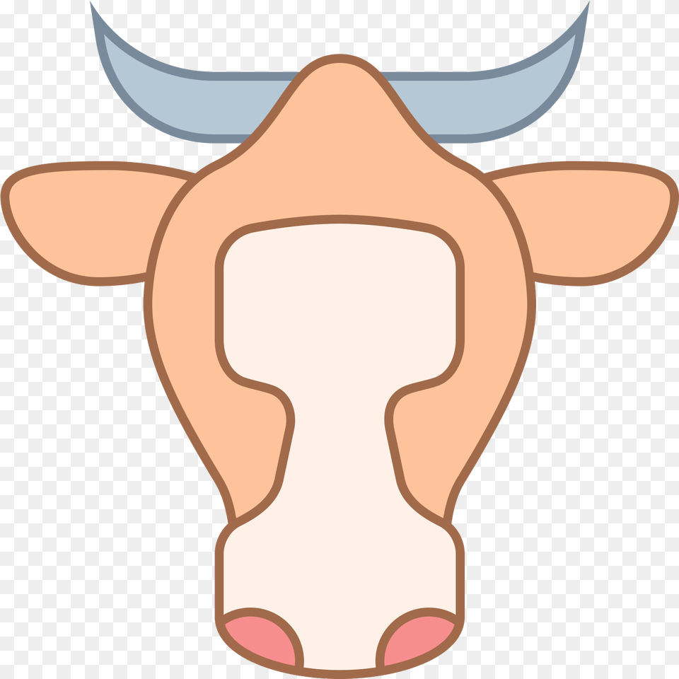 Cow Icon Cartoon, Animal, Cattle, Livestock, Mammal Free Png