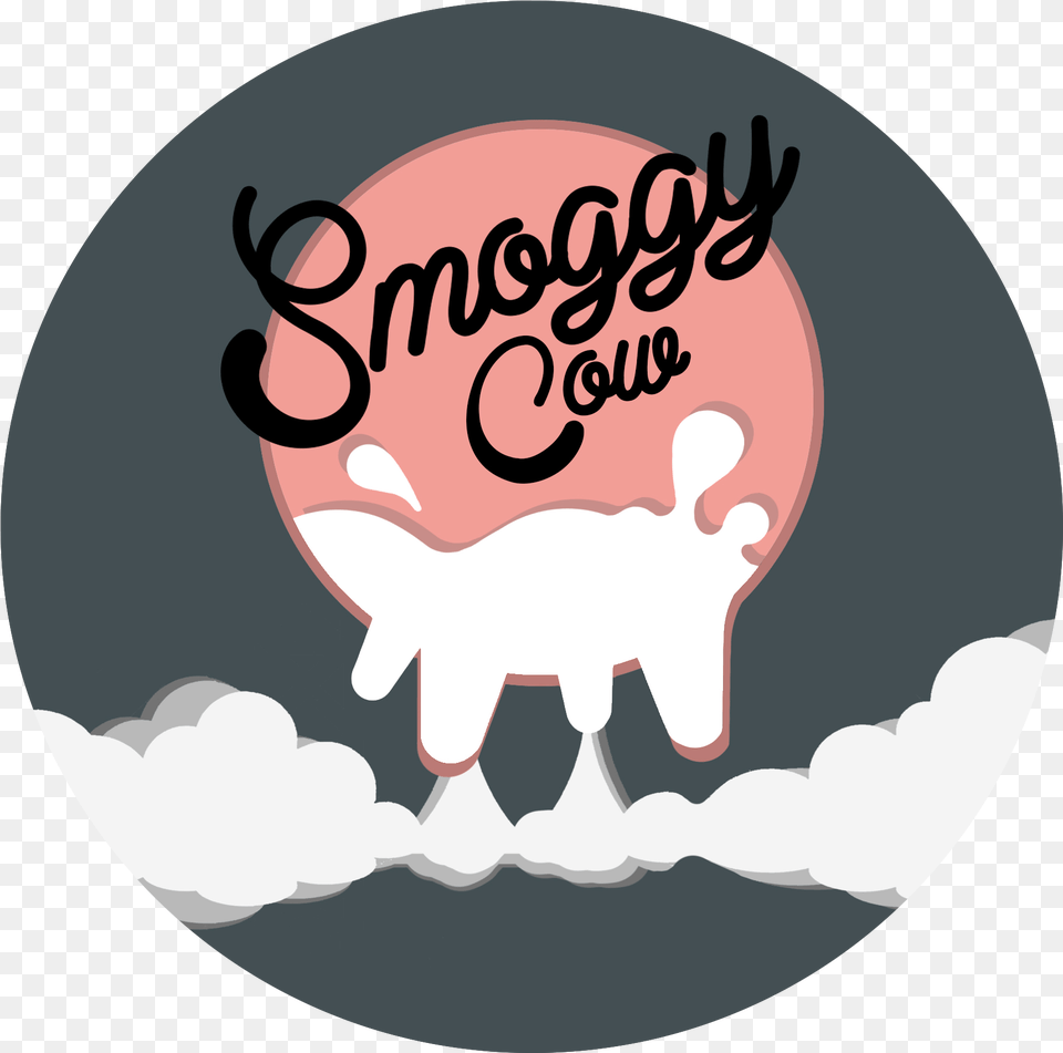 Cow Icon Smoggycowicon Illustration Vippng Language, Animal, Mammal, Logo, Pig Free Png Download