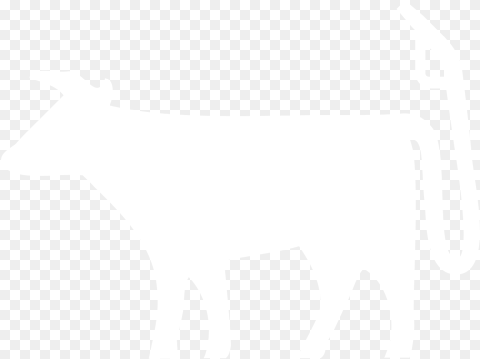 Cow Icon Transparent Image Animal Figure, Stencil, Livestock Png