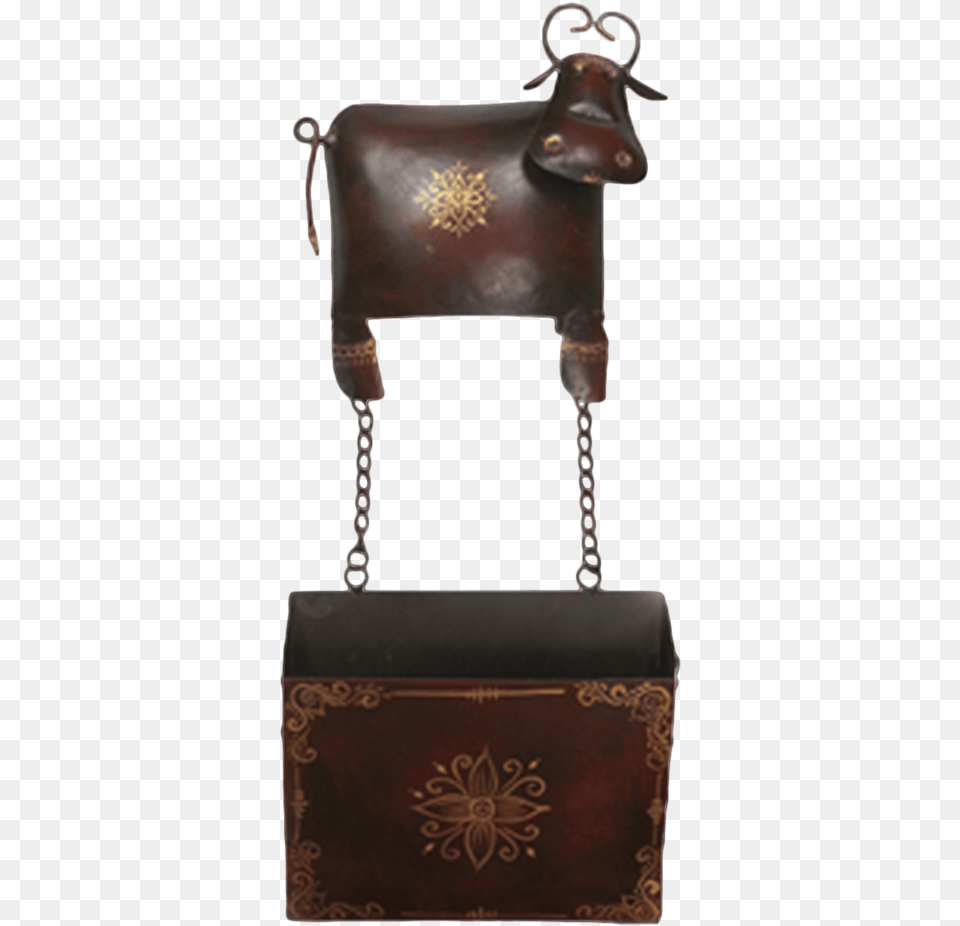Cow Letter Box Sewing Machine, Accessories, Bag, Bronze, Handbag Free Transparent Png