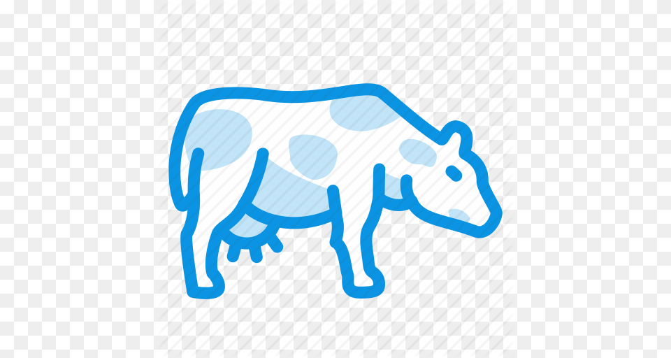 Cow Milk Udder Icon, Animal, Cattle, Livestock, Mammal Free Png Download