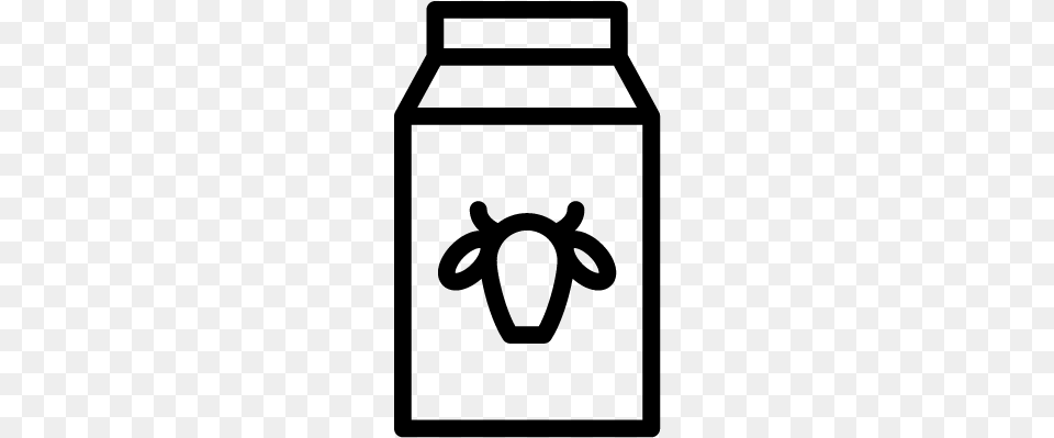 Cow Milk Vector Cow Milking Icon, Gray Png