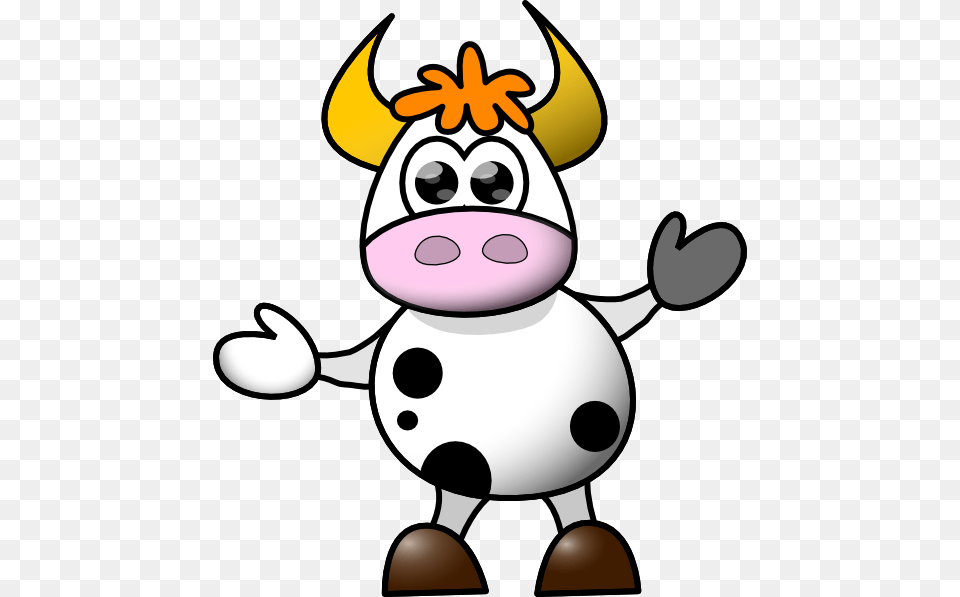 Cow No Spots Clip Art, Animal, Mammal, Livestock, Cattle Free Png